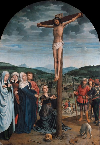 Christus am Kreuz von Gerard David